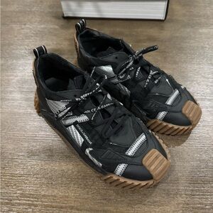 Dolce & Gabbana Black Silver Brown Kids Sneakers